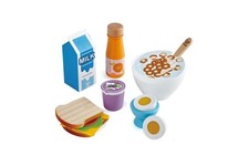 Hape Breakfast Toy Food Set E3172