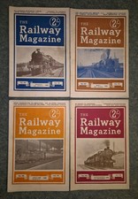 The Railway Magazine 1949 - 4 Editions