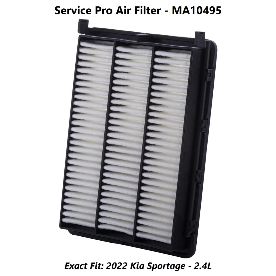 2022 Kia Sportage 2.4L Complete Oil, Air & Cabin Filter Kit (5W-40) - Image 4 of 4