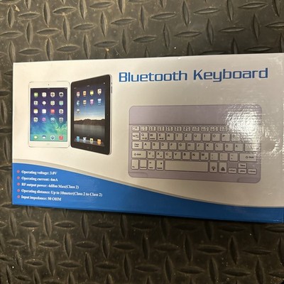  Mini Backlit Bluetooth Keyboard Multi RGB Colors New