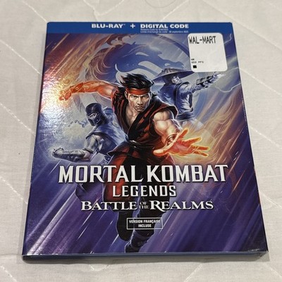 Mortal Kombat Legends: Battle of the Realms (Blu-ray) with Slip Cover