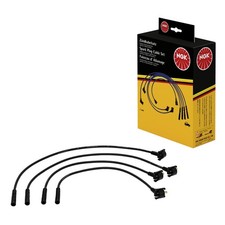 Produktbild - Zündleitungssatz 4 Kabel schwarz NGK Aftermarket-Expertise für u.a. FORD FIESTA