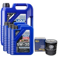 MotoröL Set High Tech 5W-30 Liqui Moly 8 Liter + ÖLfilter FüR Toyota Hiace Iv