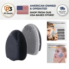 Ergonomic Facial Scrubber - Deep Cleansing  Gentle Massaging for Radiant Skin