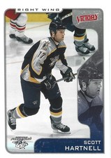 2001-02 Upper Deck Victory - Scott Hartnell #202 Nashville Predators