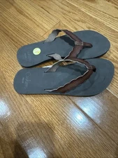 Reef Women's Sandals Celine Cushion Scallop Brown Rust US 9