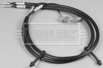 Borg & Beck BKB2895 Rear Handbrake Cable Fits Saab 9-5 4908356