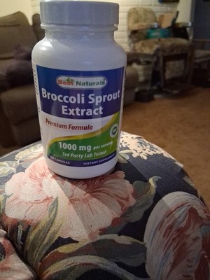 Broccoli Sprout Extract, 120 Capsules, 1000mg Per Serving