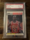 MICHAEL JORDAN 1987 FLEER #59 PSA 8