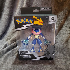 Pok mon Select Series Greninja   Articulated Figure Official Jazwares Ages 8 