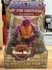 2014 Mattel MOTU Tung Lashor MOTUC Masters of the Universe Classics MOC. BHG37