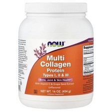 Multi Collagen Protein, Unflavored, 16 oz (45...