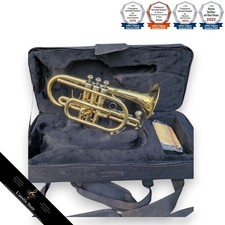 K rntner Pocket Trumpet Brass Body Case Included