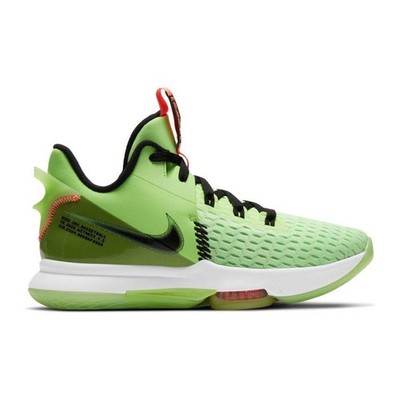 Schuhe Basketball Herren Nike Lebron Witness V Volt CQ9380300 Grün