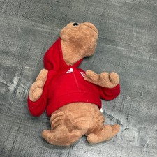 E.T. The Extra-Terrestrial Universal Studios 9" Plush Red Hoodie Vintage