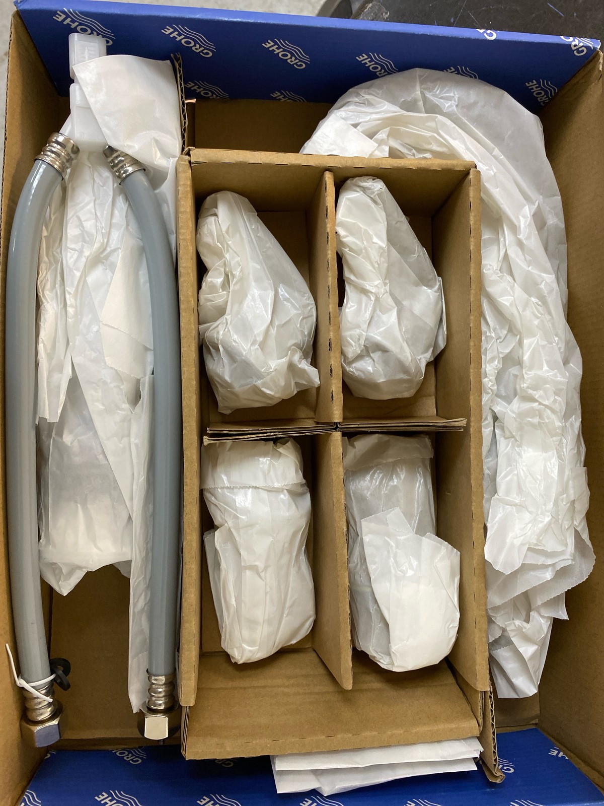 Grohe 20597EN0 Widespread Faucet w/ Pop-Up, SilkMove & EcoJoy - Brushed Nickel