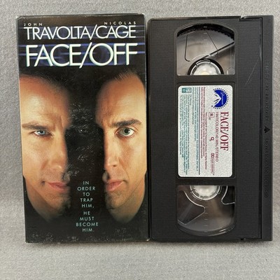 Face/Off  - John Travolta Nicholas Cage (VHS, 1997)