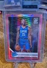 2019-20 Panini Donruss Optic - Rated Rookie Mfiondu Kabengele #159 Pink Hyper...