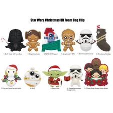 Monogram Christmas Star Wars Figural Bag Clip Blind Bag - Opened for ID
