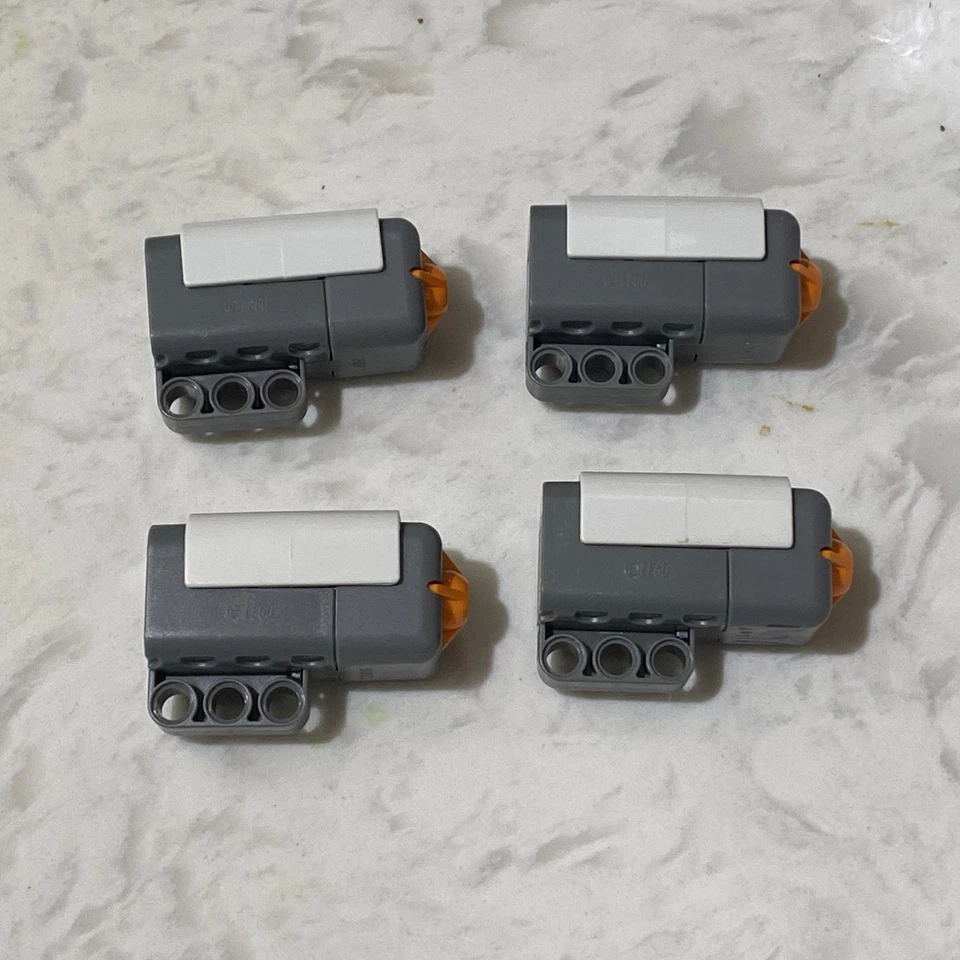 LEGO Mindstorms NXT 2.0 Touch Sensor 9845 Tested Work Lot Of 4 - Image 2 of 3