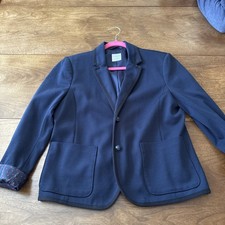 Gap Academy Blazer Navy Blue Women's size 12 Jacket Career Classic Traditional