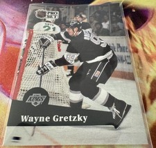 1991-92 Pro Set Wayne Gretzky #101 Los Angeles Kings