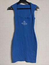 Handmade Pinnacle Vodka Bodycon Dress Women  s S Blue Perfect Halloween Costume