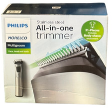 Philips Norelco Multigroom All-In-One Cordless Trimmer Face Head Body 21-Pieces