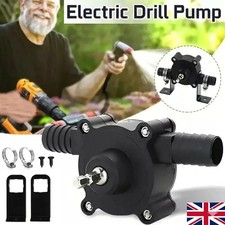Portable Electric Powered Drill Pump Self Priming Oil Fluid Water Transfer Pumps