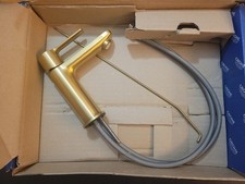 Grohe 23824GNA Lineare 1 Handle Bathroom Faucet, Brushed Cool Sunrise