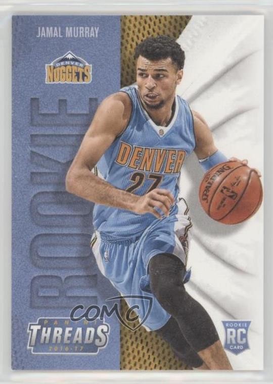 2016-17 Panini Threads Leather Rookies Jamal Murray #221 m8m
