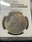 1888 Morgan Dollar NGC MS-63 - UNCIRCULATED - TONER BEAUTIFUL COLOR - SLAB - $1