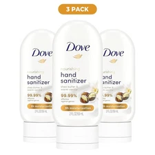 2oz Dove Nourishing Hand Sanitizer Shea Butter & Warm Vanilla 3 pack