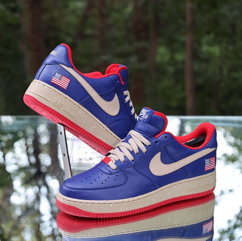 Nike Air Force 1 Low ID By You USA Flag Men's Size 10 Custom
