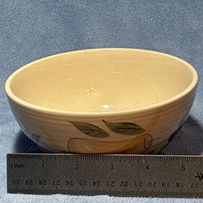 Bol rond en céramique motif fruits Zico, coffre-fort micro-ondes et lave-vaisselle, Chine