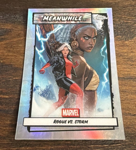 2026 Topps Chrome Marvel Rogue vs Storm While… Insert Card #MW-15