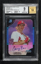 2005 Bowman Draft Chrome Refractor 391/500 Colby Rasmus BGS 9 MINT Auto 1m2q