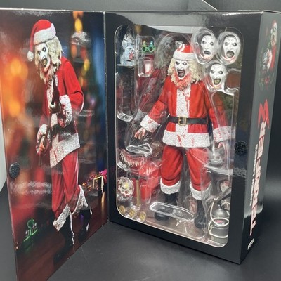 TERRIFIER 3 NECA Terrifier 3 Ultimate Art the Clown Bloody Santa Suit Near Mint