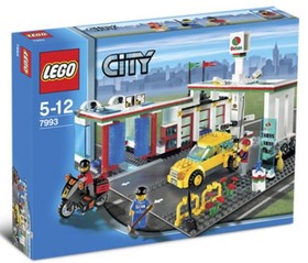 LEGO CITY: Service Station #7993 - Used, Retired, No Box