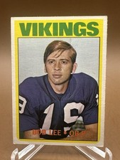 BOB LEE 1972 Topps RC #71 - EX/NM - Vikings