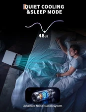 8500 BTU Portable Air Conditioner 3-IN-1 Portable AC Unit Cooling Up to 350Sq.Ft