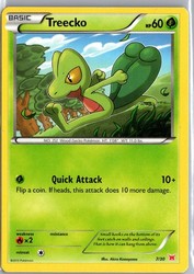 Treecko 7/30 XY Trainer Kit: Latias & Latios Common