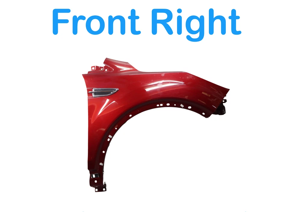 13-19 福特 Escape 右前乘客侧挡泥板盖面板组件红色 Oem — 第 2/4 张图片