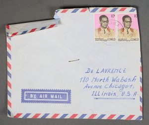 MayfairStamps Congo Dajika to Chicago IL Air Mail Cover aaz_56225