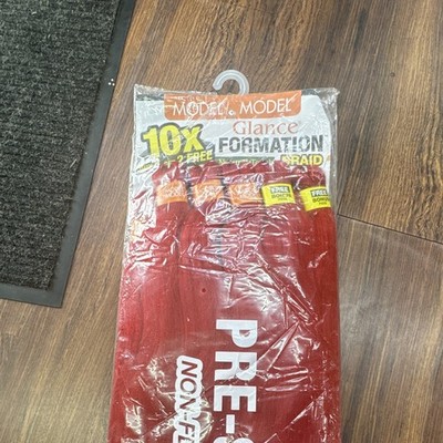 Model Model Glance Formation Pre-Stretched Flame Retardant Braid 60'' Red