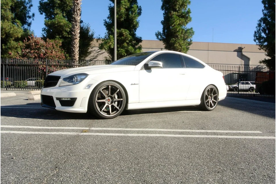 For Mercedes-Benz C63 AMG 08-14 0.75" x 0.75" Front & Rear Lowering Coil Springs - Imagem 2 de 3