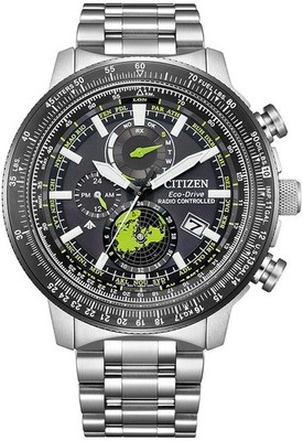 CITIZEN BY3006-53E Wrist watch PROMASTER SKY Eco Drive Black SS Men Unused
