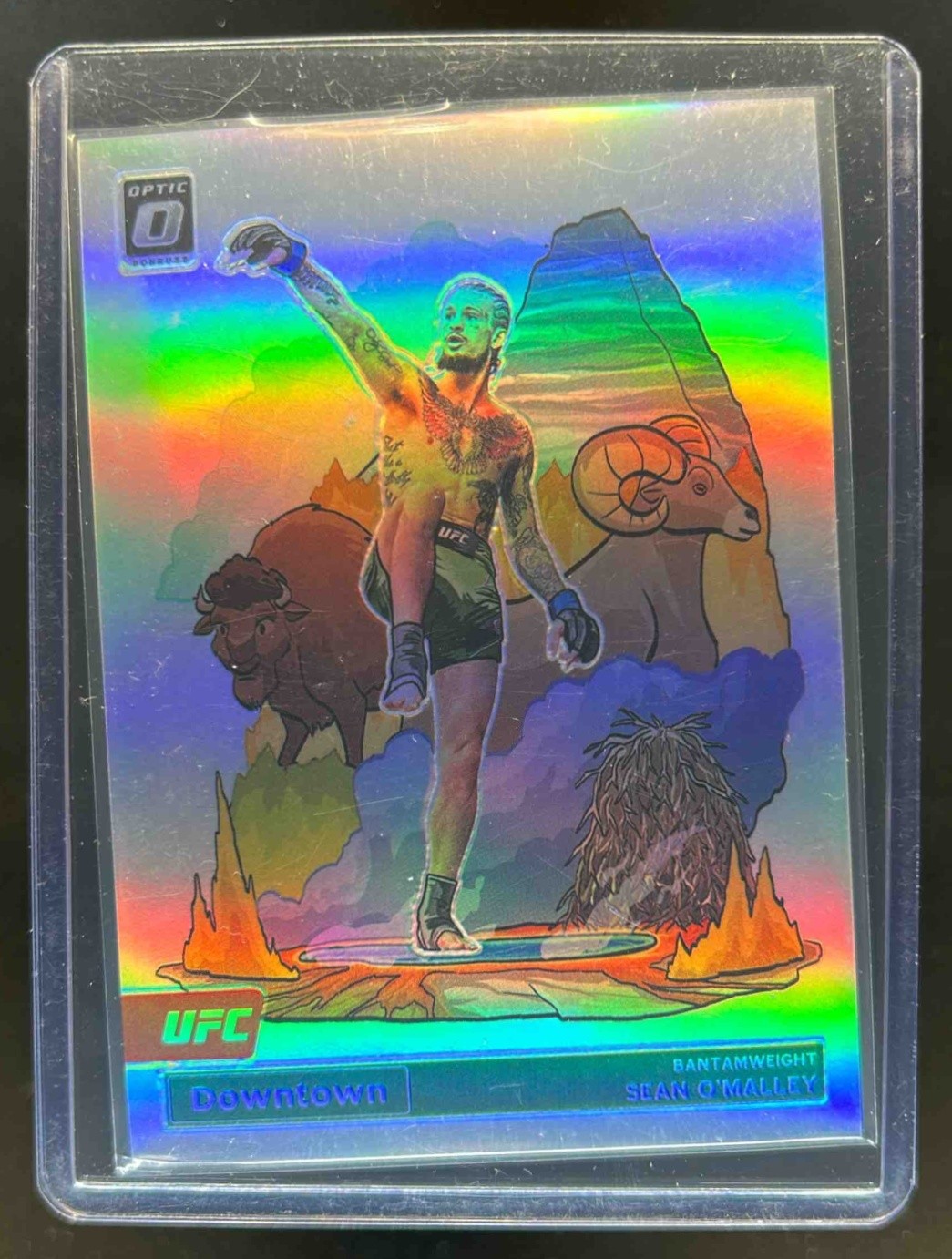 2023 Donruss Optic UFC Sean O'Malley Downtown! SSP #2