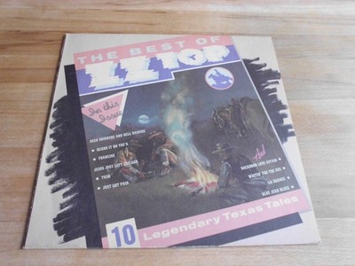 LP   ZZ TOP  -  THE BEST OF     WARNER  RECORDS