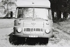 14954 Photo from GDR Time Truck Robur Lo Fire Brigade Ladder Car Wagon
